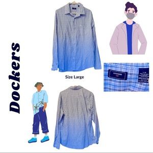 👔 Dockers Button Down!!! Large!